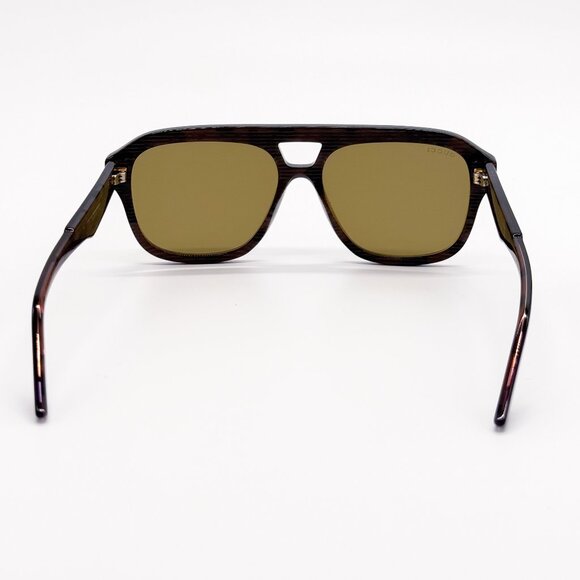 NEW GUCCI GG1263S 005 SUNGLASSES UNISEX VIOLET AVIATOR EYEWEAR GUCCI - Picture 9 of 13